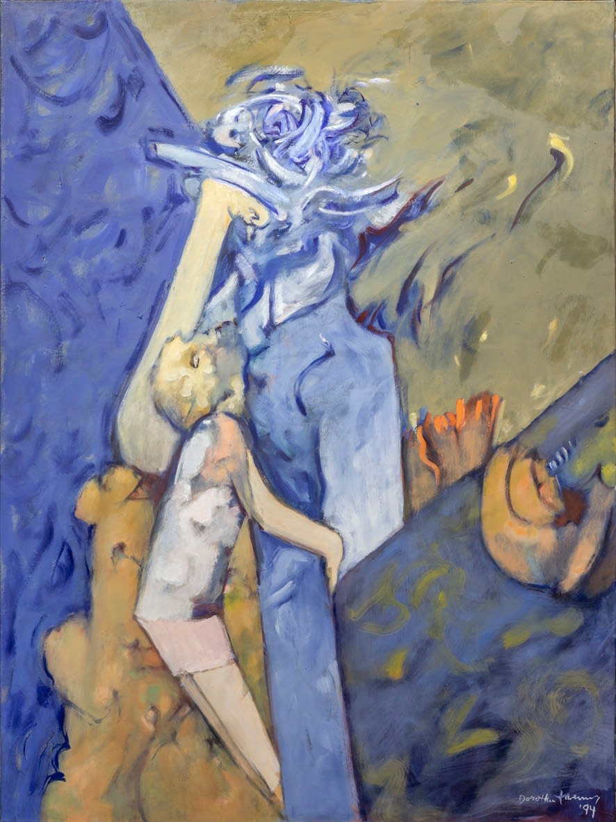 Dorothea Tanning, Blue Mom, 1994
