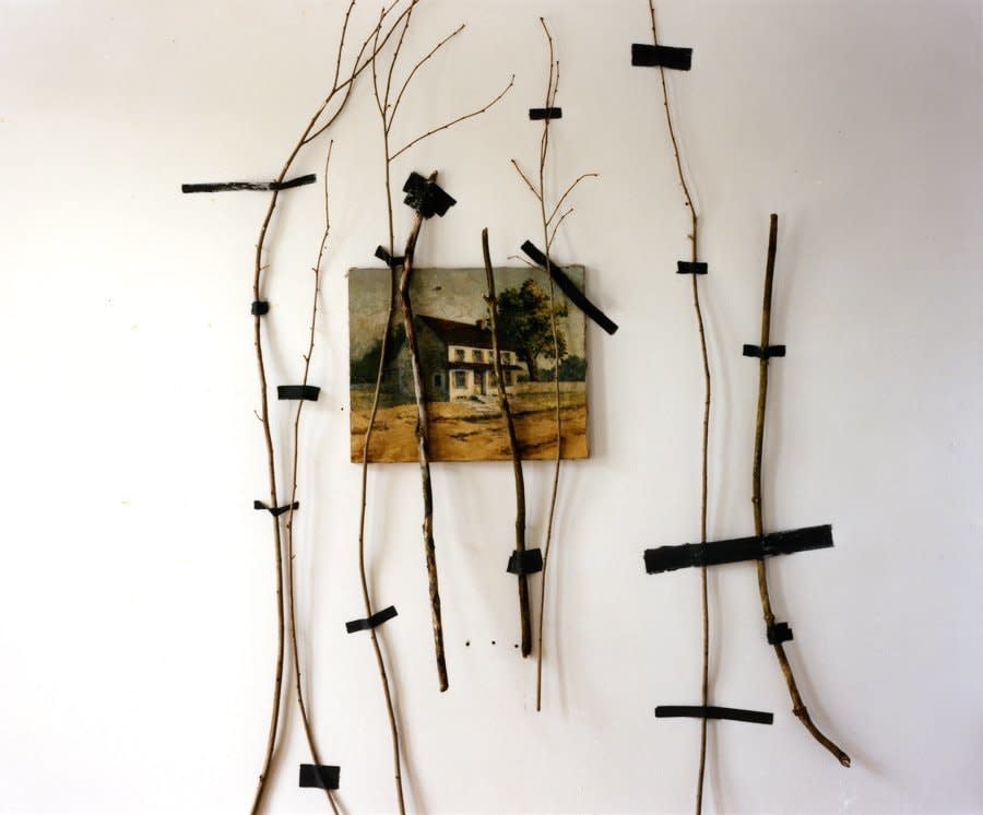Saul Fletcher, Untitled #262 (House in wood), 2013