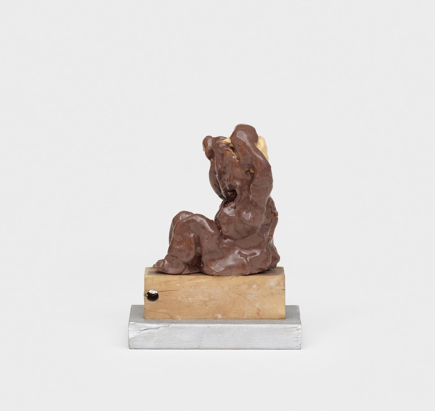 Amy Bessone, Micro-Monument no. 1 (coffee/clear), 2018