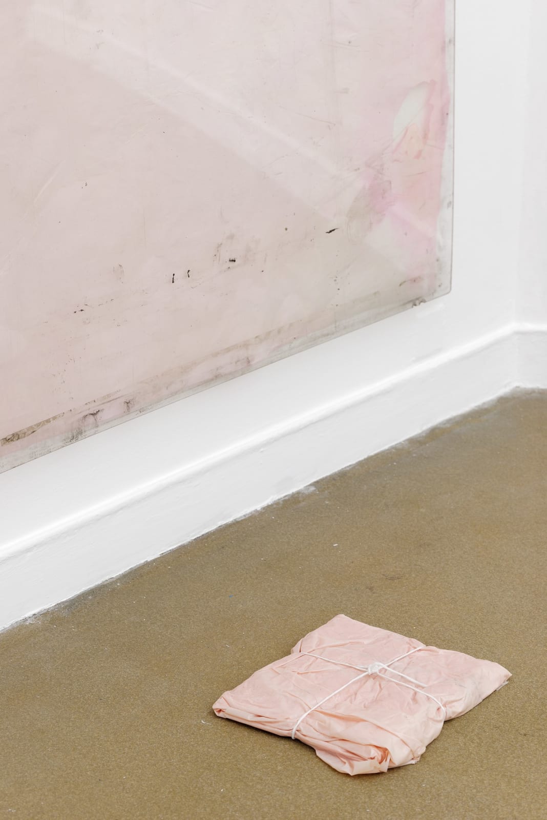 Ian Kiaer, Endnote, tooth (panoramico, pink), 2017