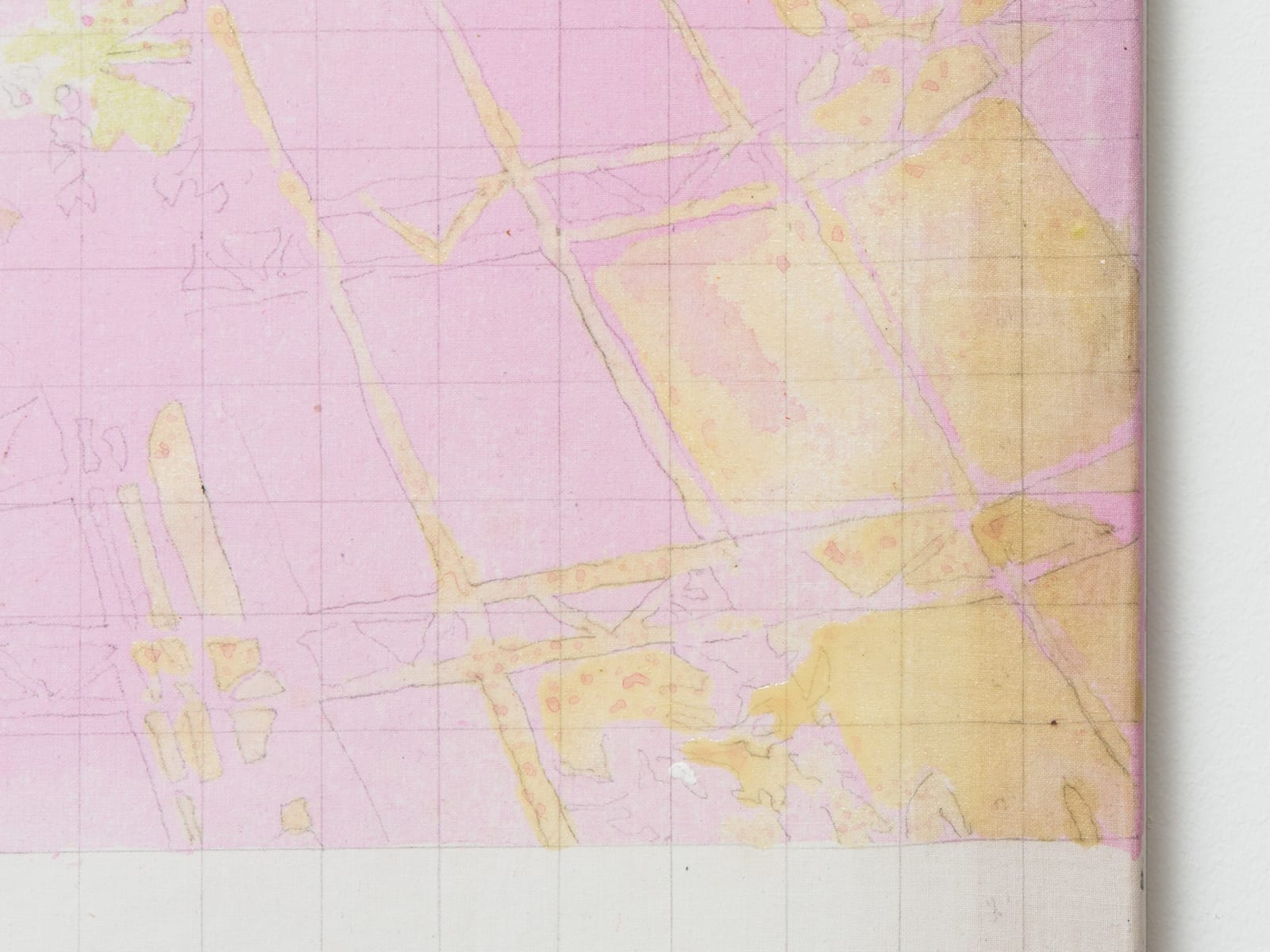 Ian Kiaer, Endnote, ping (marder/pink), 2019