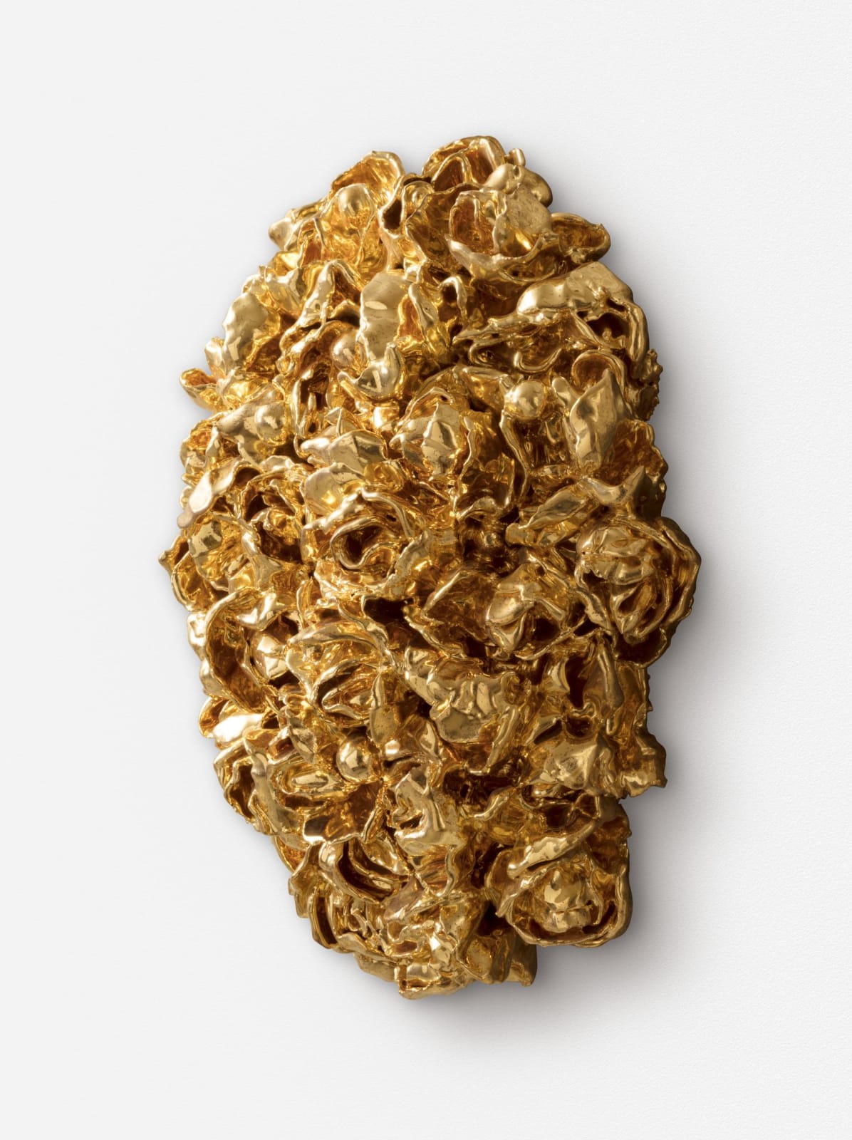 Johan Creten, Vulva Gold, 2019