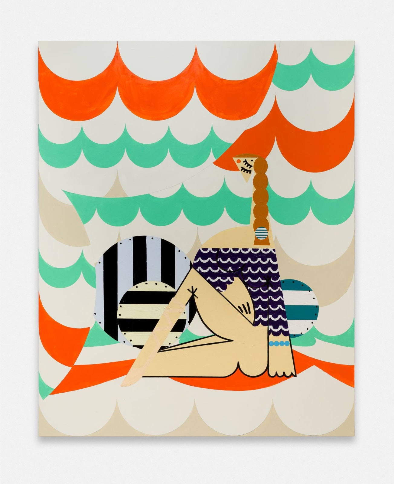 Farah Atassi, Dancer on Stage 2, 2021