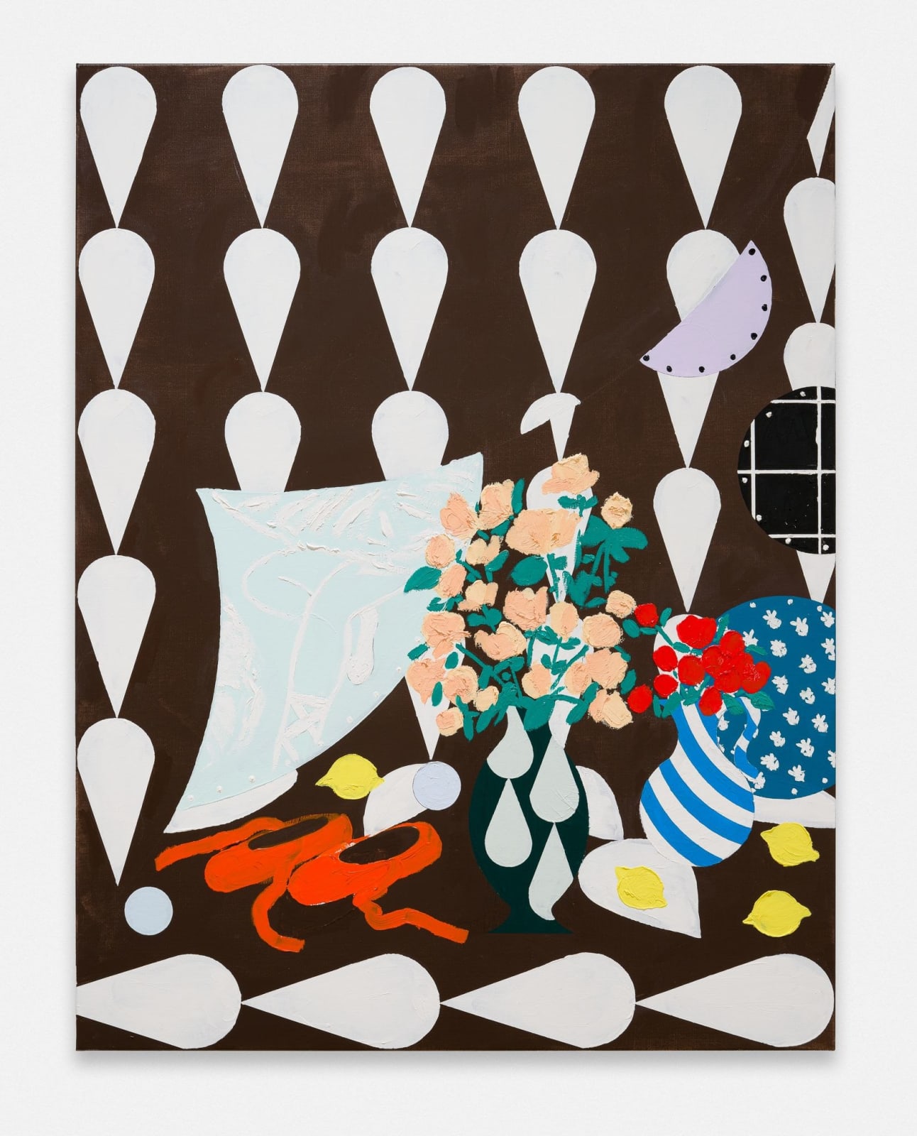 Farah Atassi, The Red Shoes, 2021