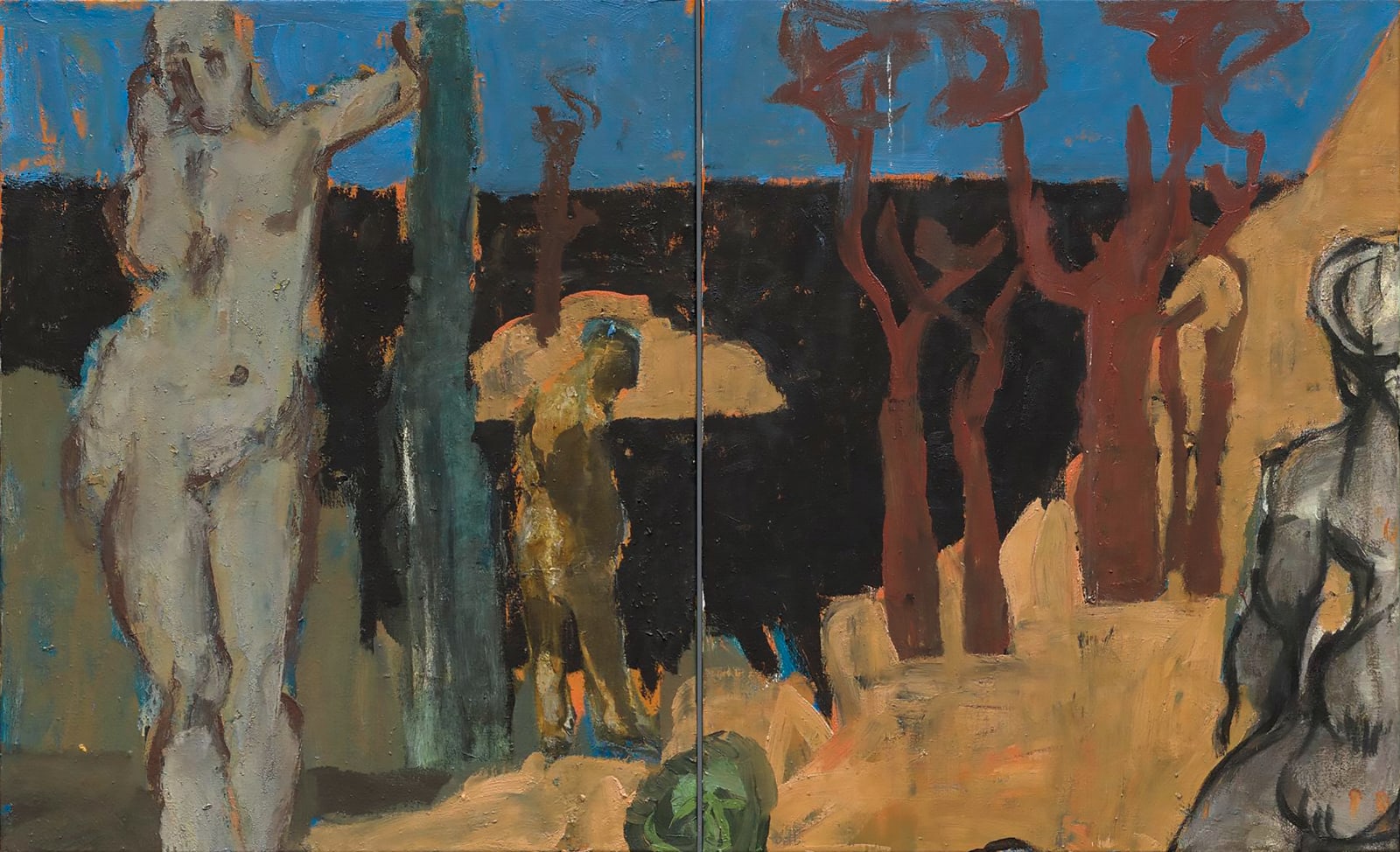 Markus LÜPERTZ, Lido, 2020
