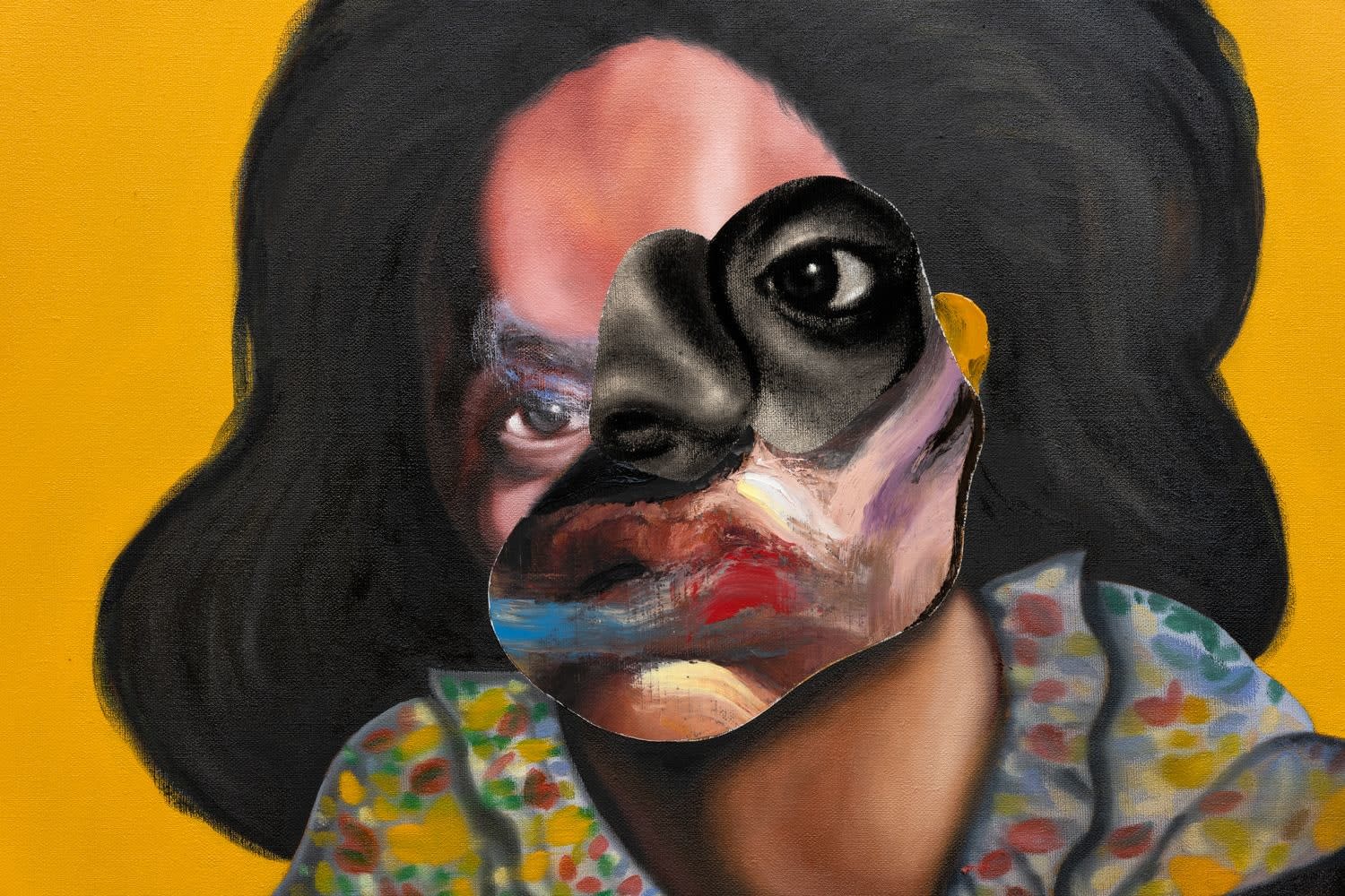Nathaniel MARY QUINN, Sunshine, 2022