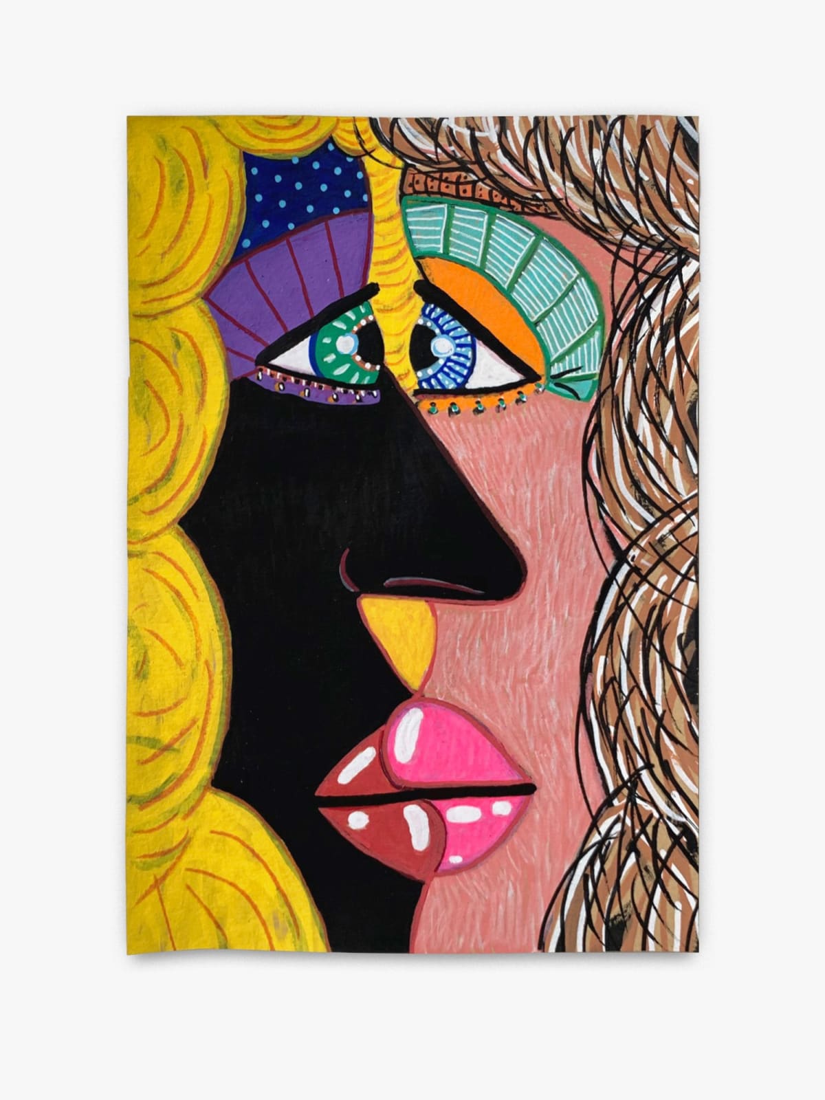 Brian Calvin, A Kiss, 2020