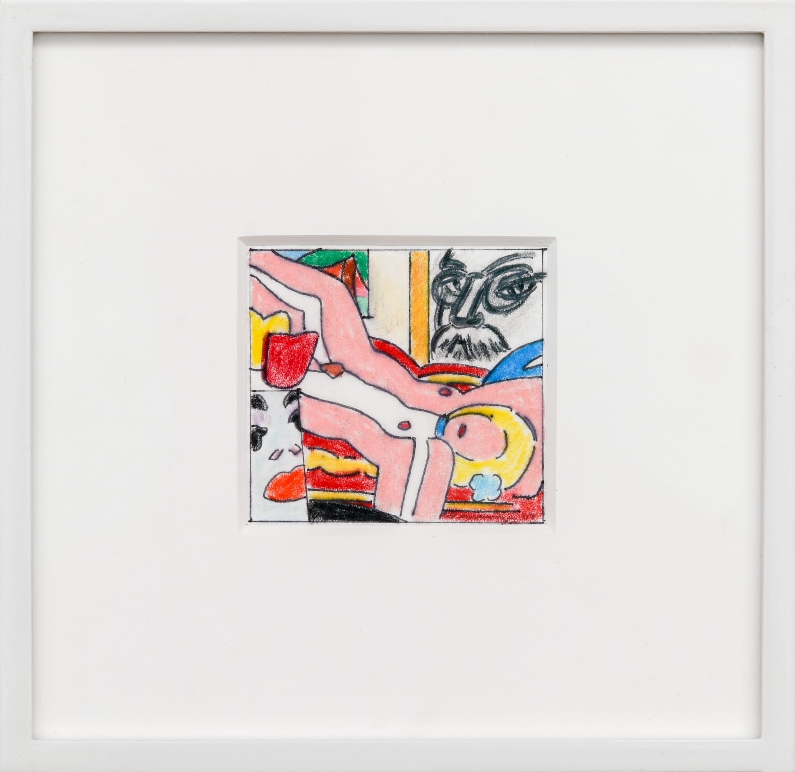 Tom Wesselmann, Study for Sunset Nude with Picasso Vase, 2004
