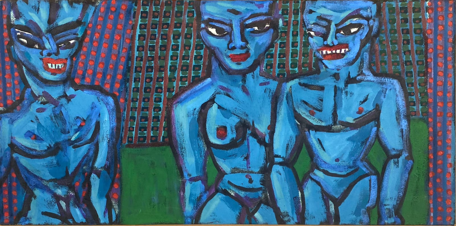 Diane Gamboa, Three in a Room, 1993