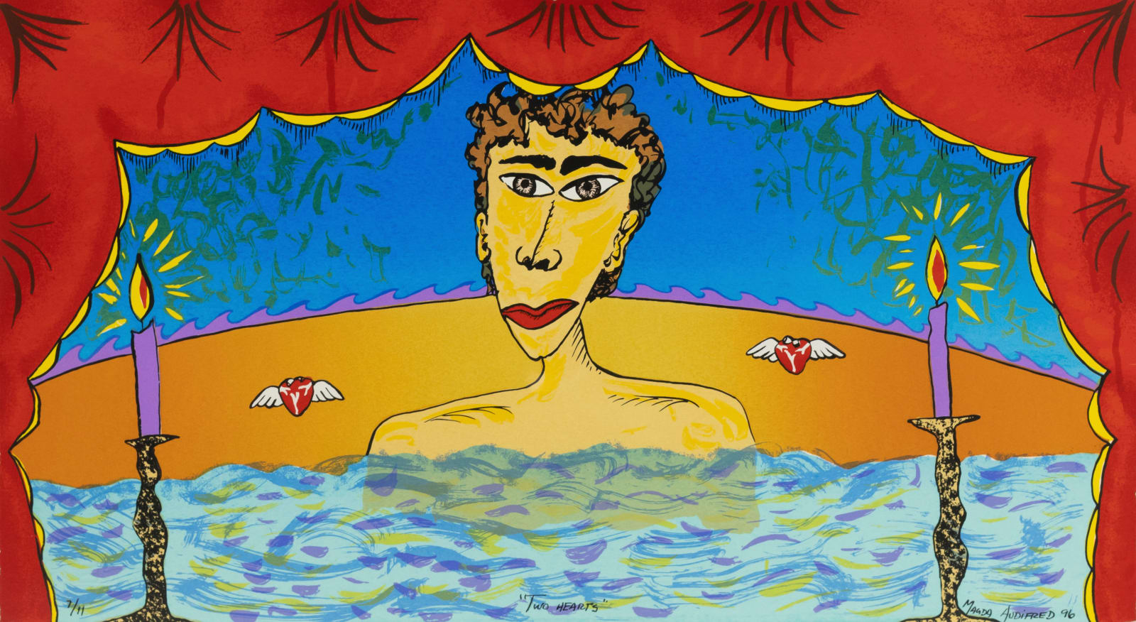 Magda Audifred, Two Hearts, 1998