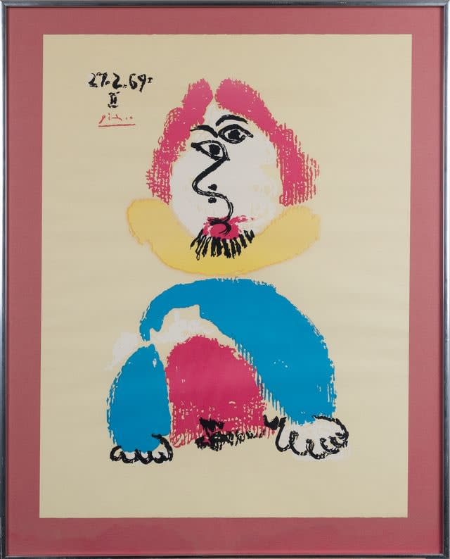 After Pablo Picasso, Les Portraits Imaginaries, 1969