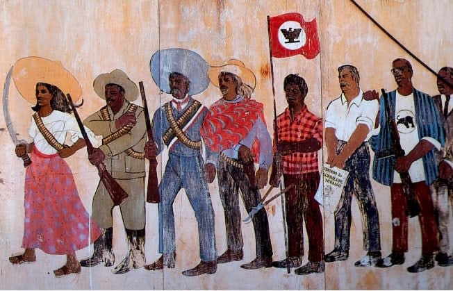 Antonio Bernal, Del Rey Mural, 1968