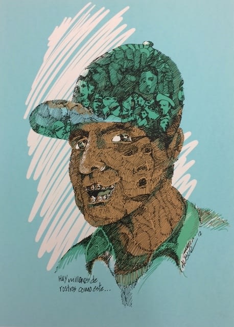 Alfredo Burgos, Hay millones de rostros como este..., 2012