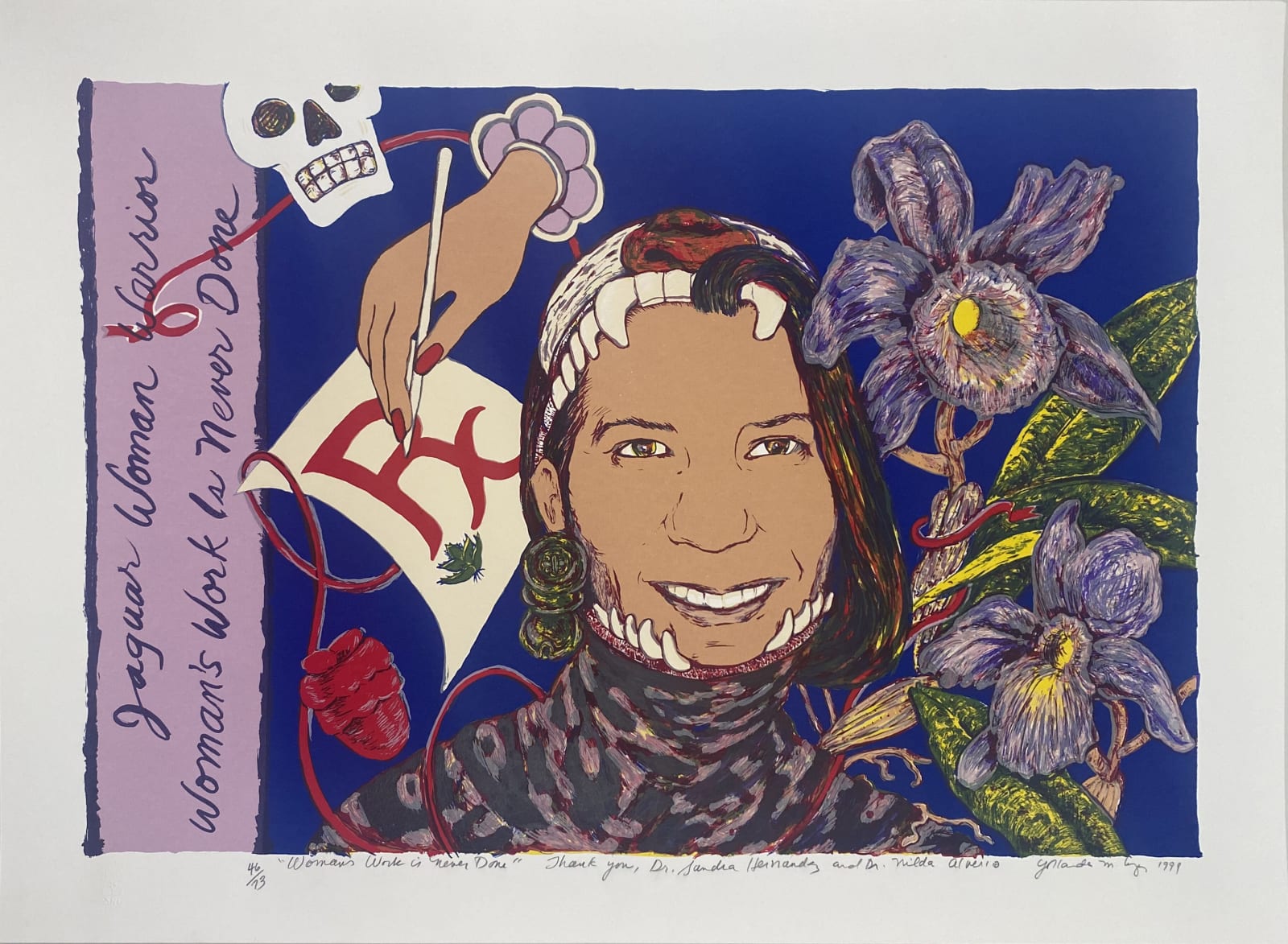 Yolanda Lopez, Woman's Work is Never Done, 1999