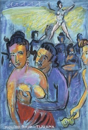 Raúl Guerrero, Molino Rojo-Tijuana from The Chicano Collection, 2004