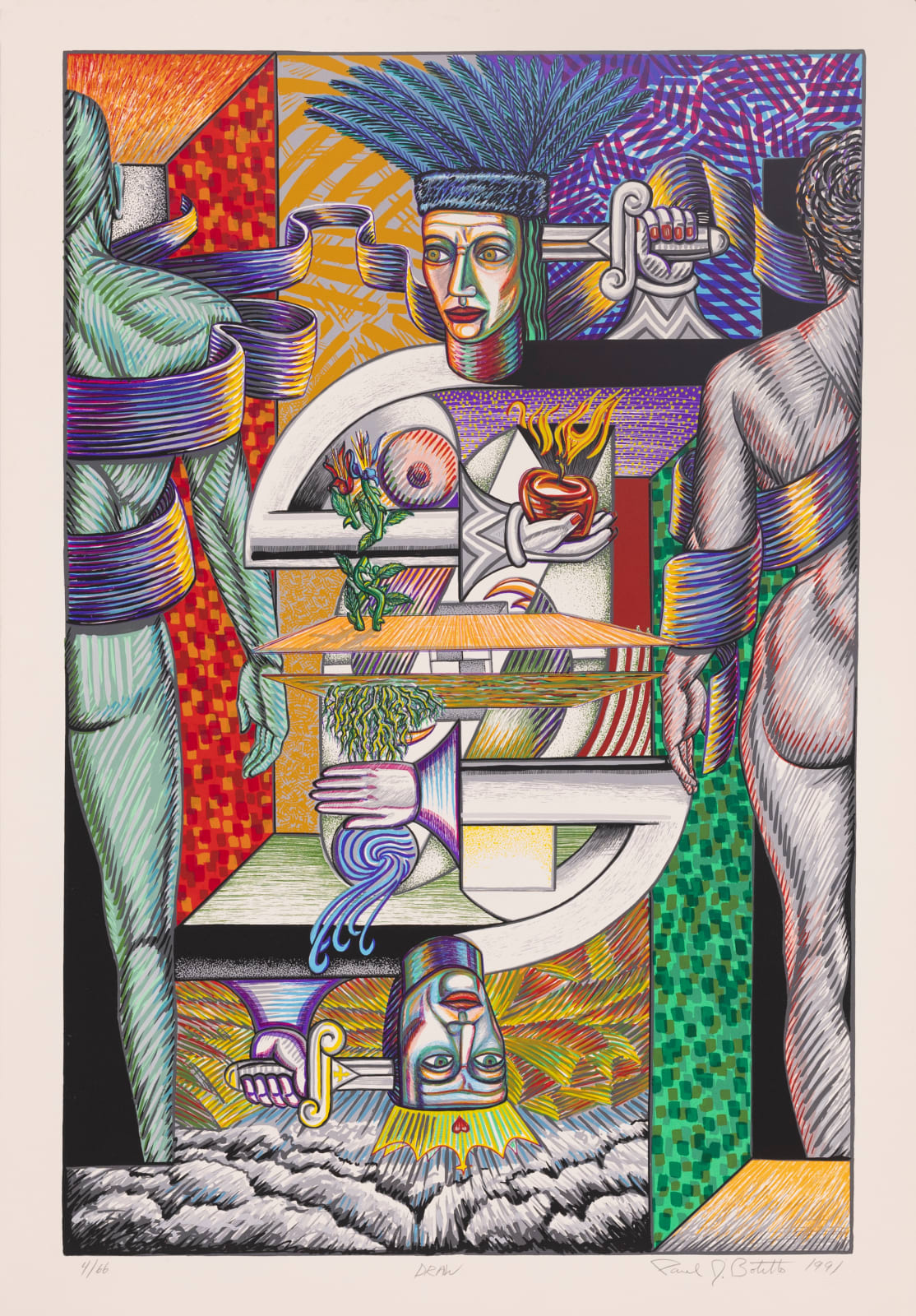 Paul Botello, Draw, 1991