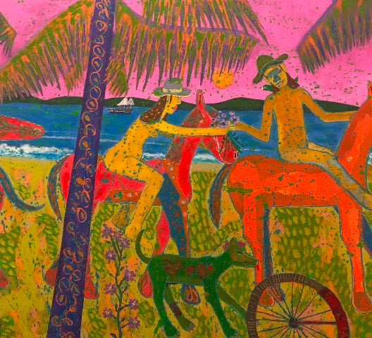 Armando Brito, Romance en la Isla