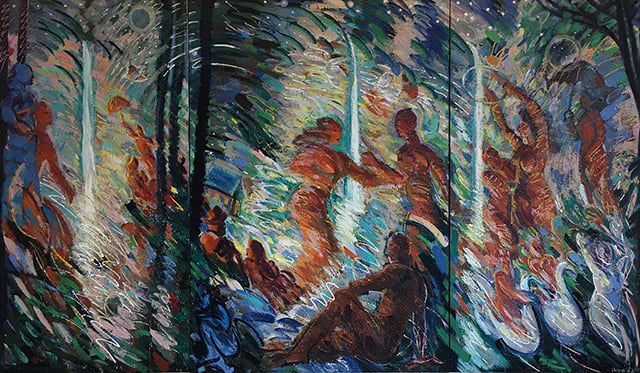 Carlos Almaraz, The Deluge, 1985
