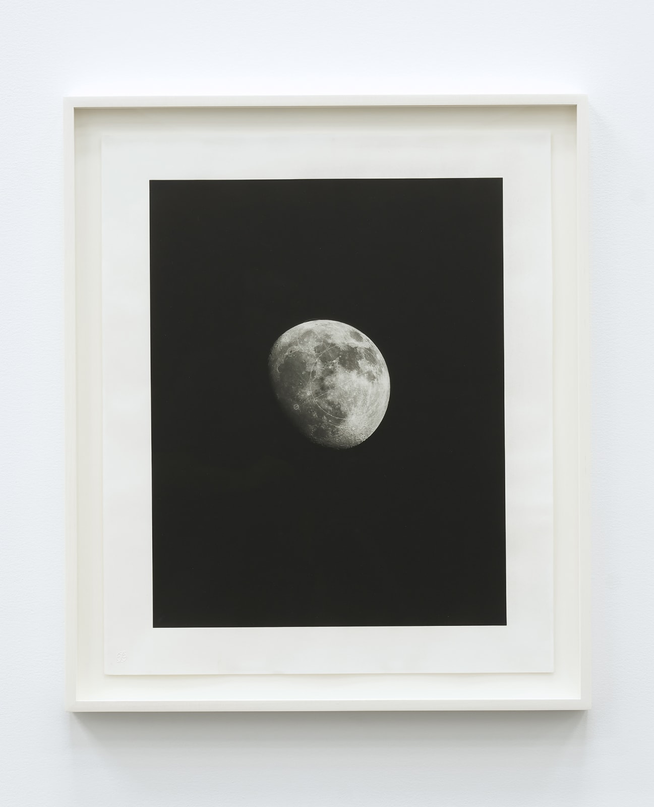 Trevor Paglen, View of the Moon Scale-Invariant Feature Transform, 2020