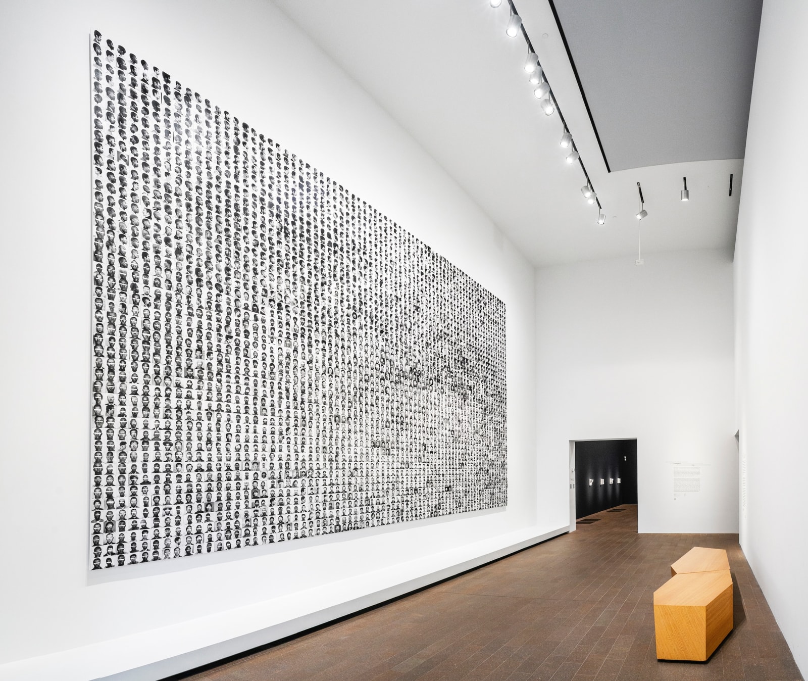 Trevor Paglen, They Took the Faces from the Accused and the Dead … (SD18), 2019