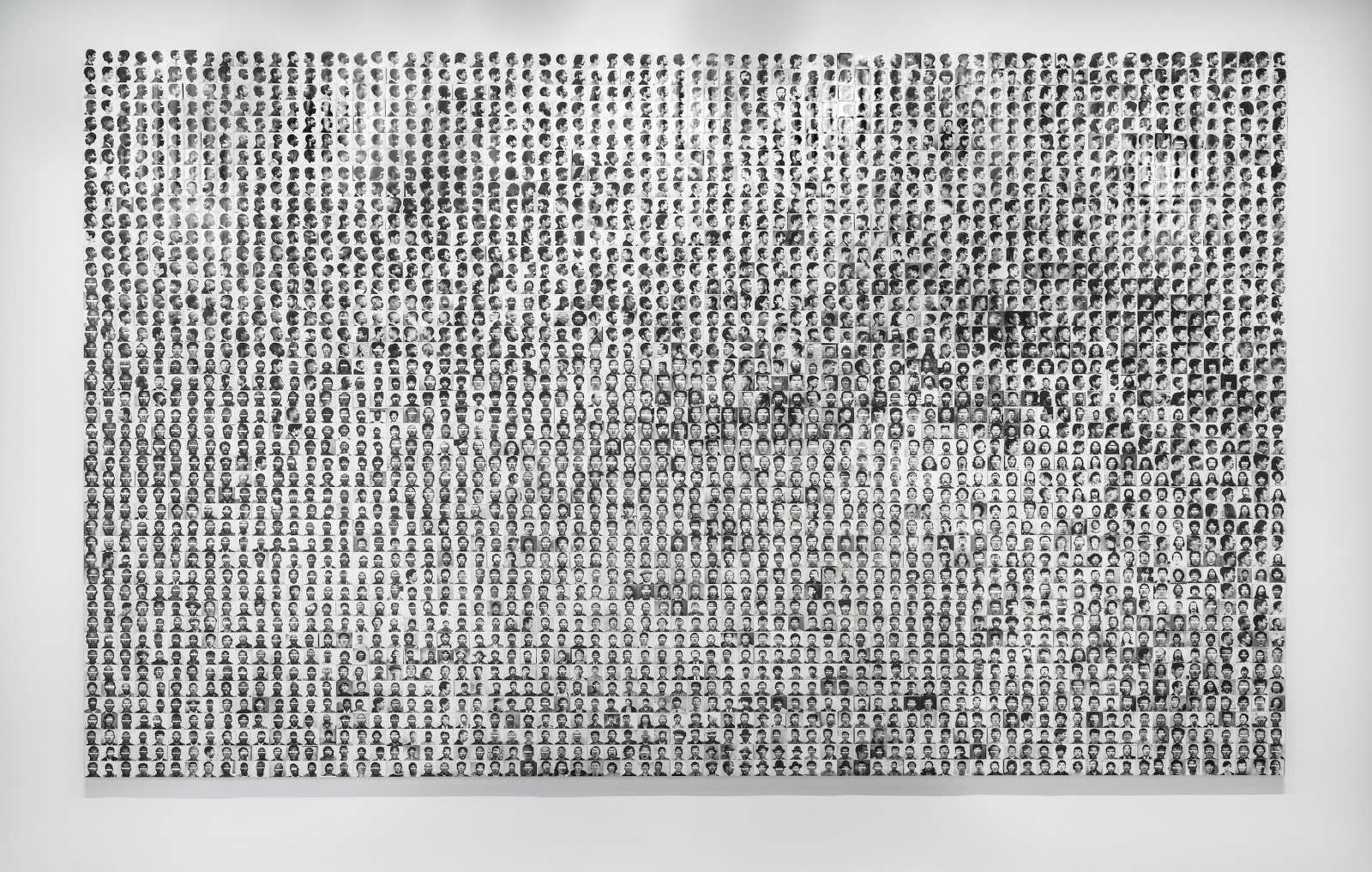 Trevor Paglen, They Took the Faces from the Accused and the Dead … (SD18), 2019