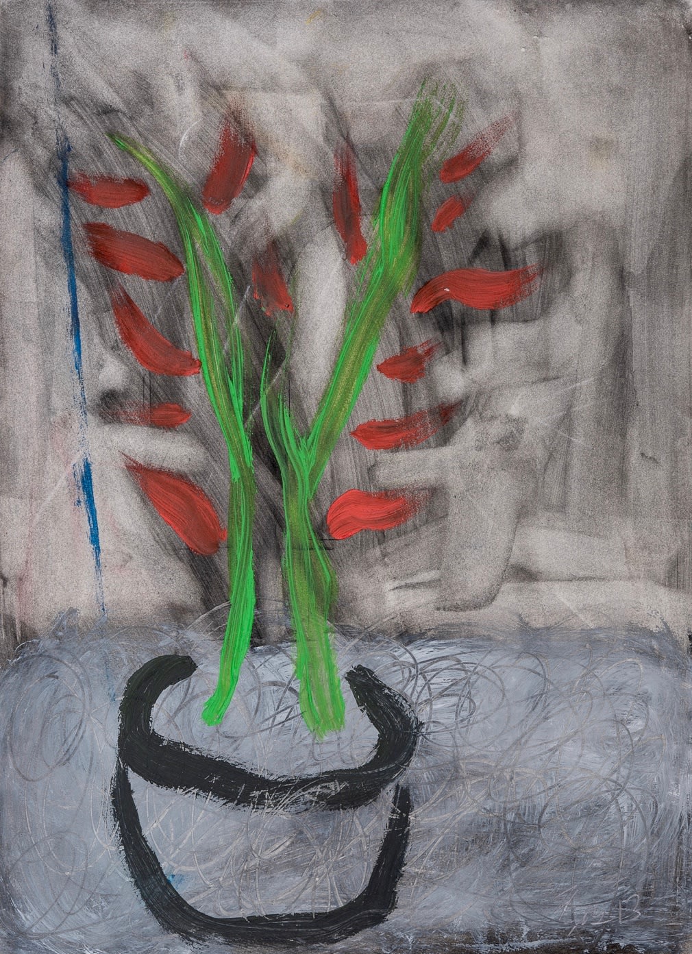 Lai Chi Man 黎志文, 紅葉樹苗 Red Leaf Sapling, 2013