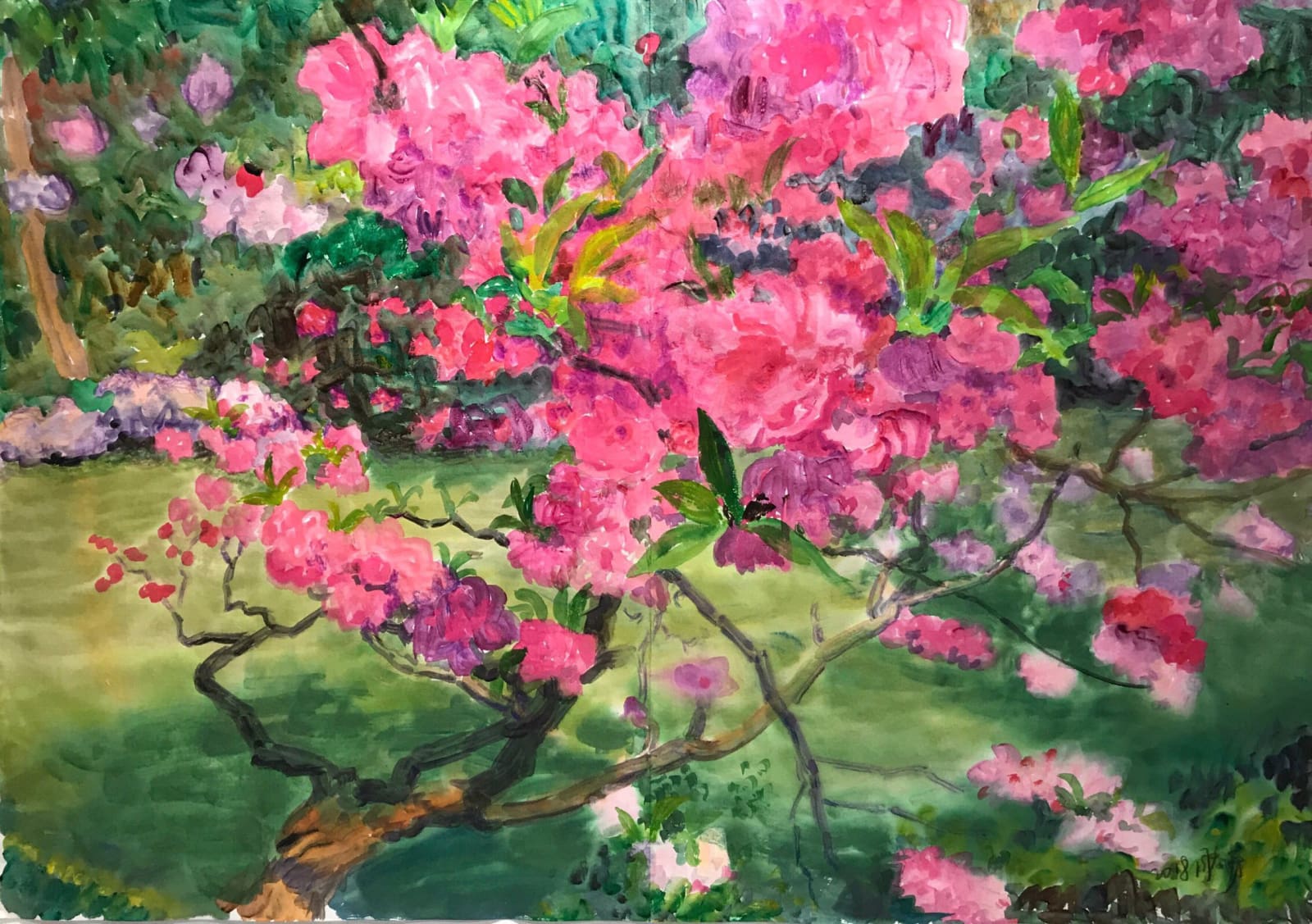 Zhou Chunya, 《凌云一笑》, 2018