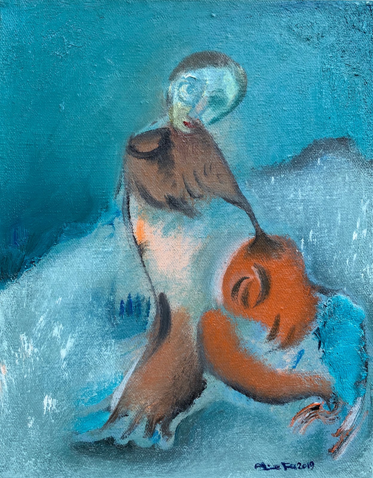 Alixe Fu 傅慶豊, 跟隨 Follow, 2019