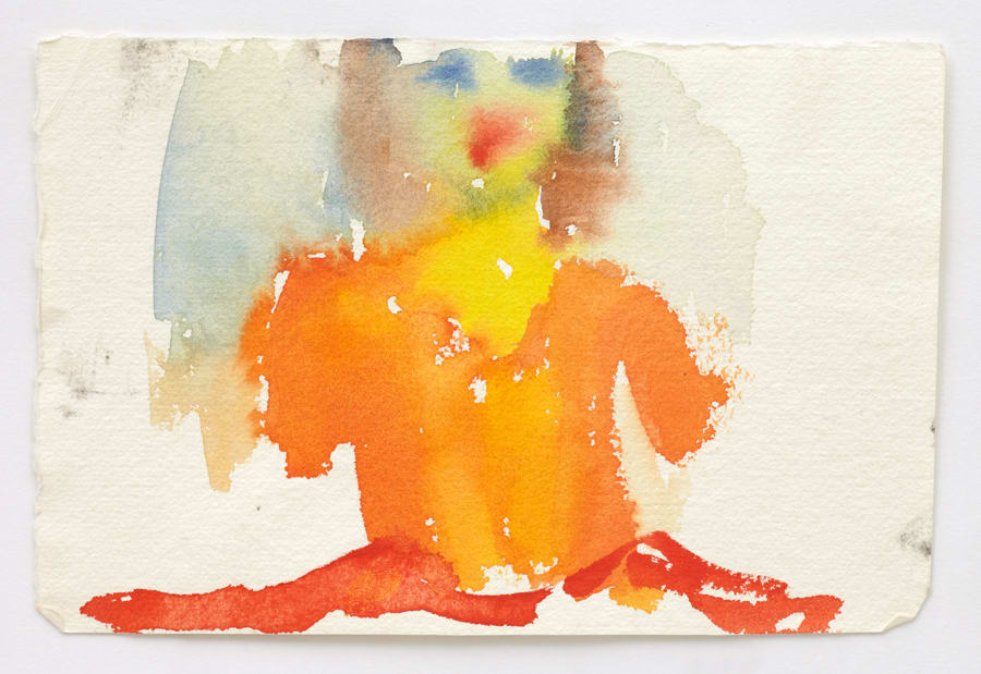 Joan Jonas, Volcano Watercolour III, 1987