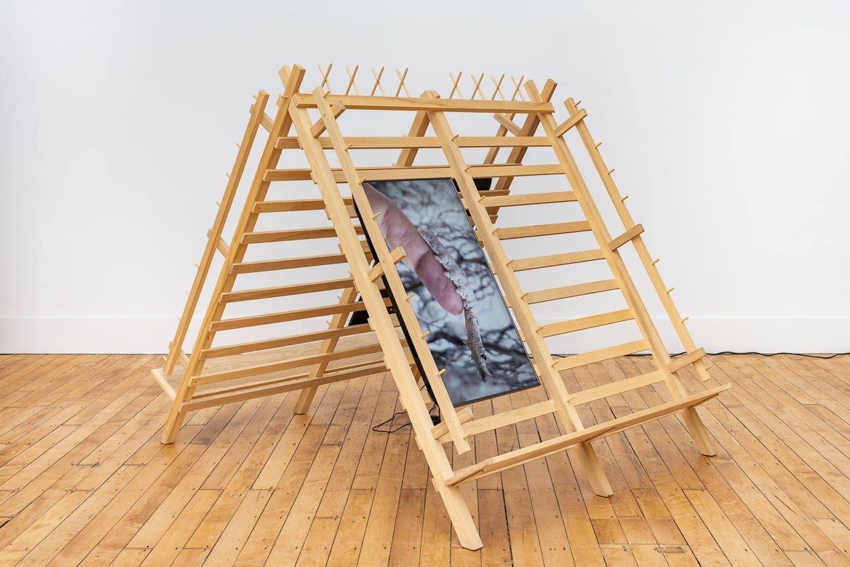 Annie Ratti, Bombyx mori trestle 2, 2020