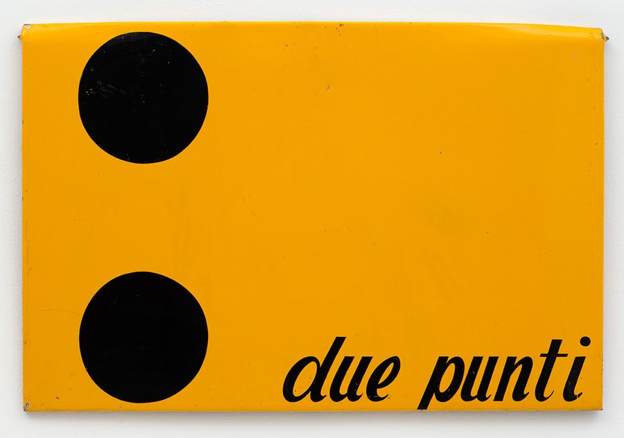 Ketty La Rocca, Due punti, 1969