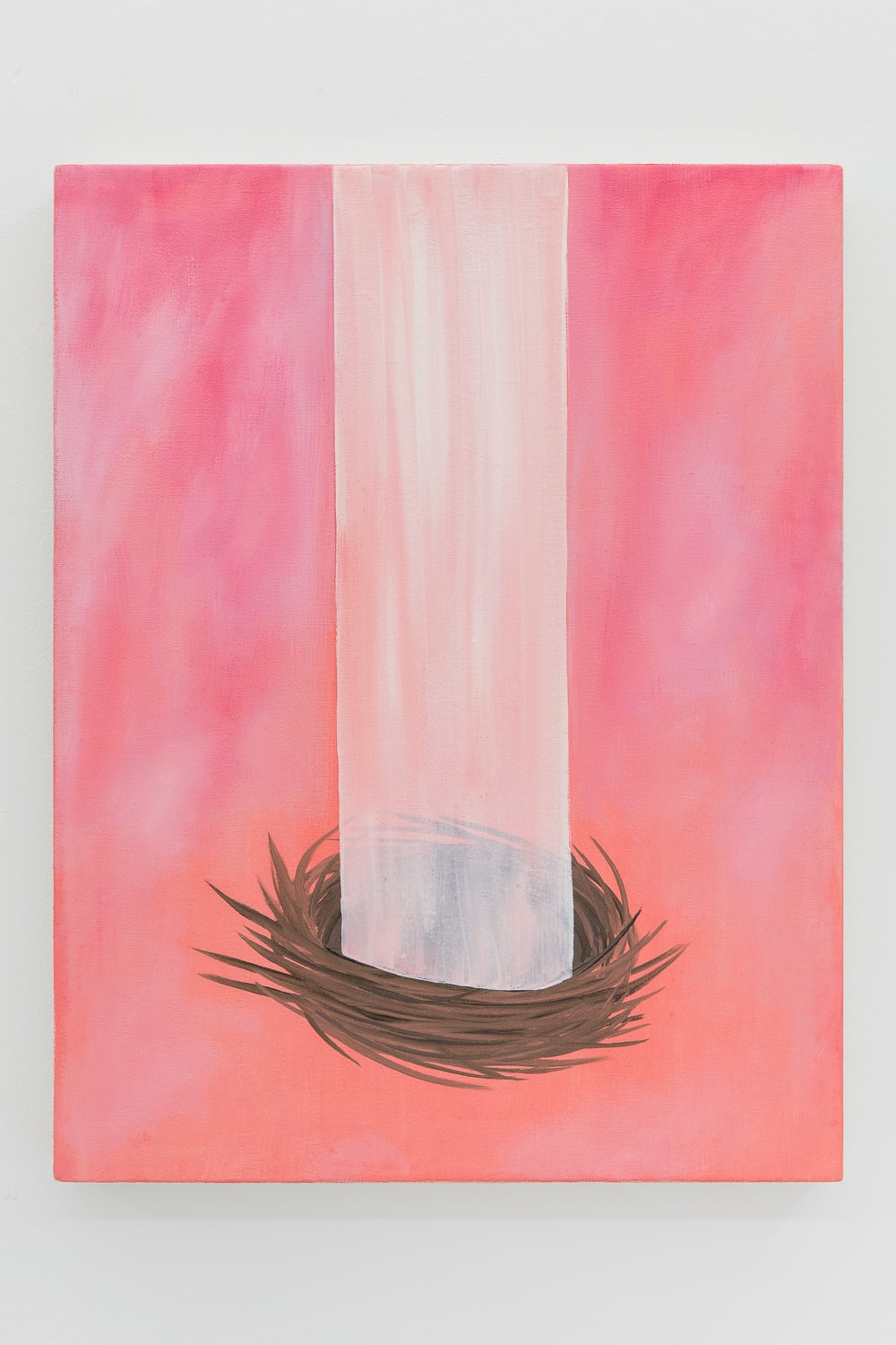 Richard Porter, Ascent with Pink Sky, 2020