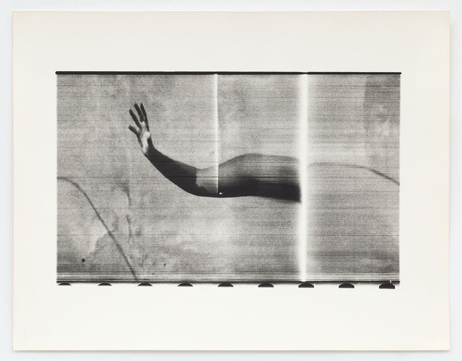 Paolo Gioli, Fotofinish / Primo gesto con ardore, 1973