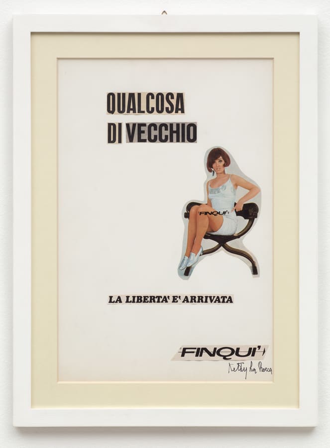 Ketty La Rocca, Qualcosa di vecchio, 1964