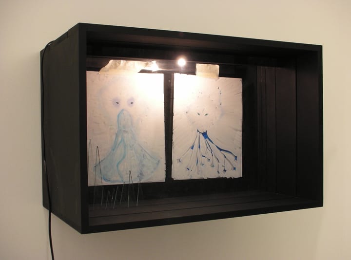 Sung Hwan Kim, Dog drawings in a box, 2008