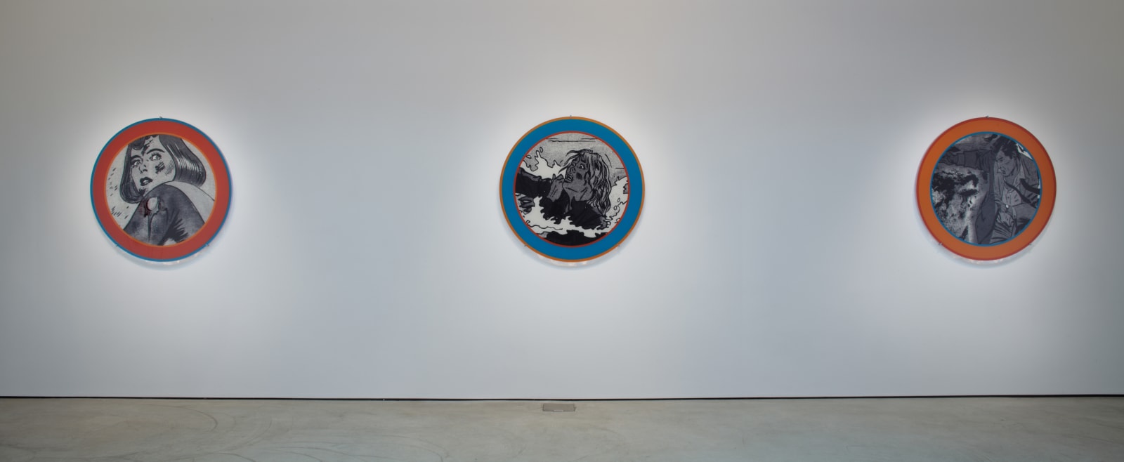 Dara Birnbaum, Quiet Disaster: Fire ; Water ; Looking Back, 1999