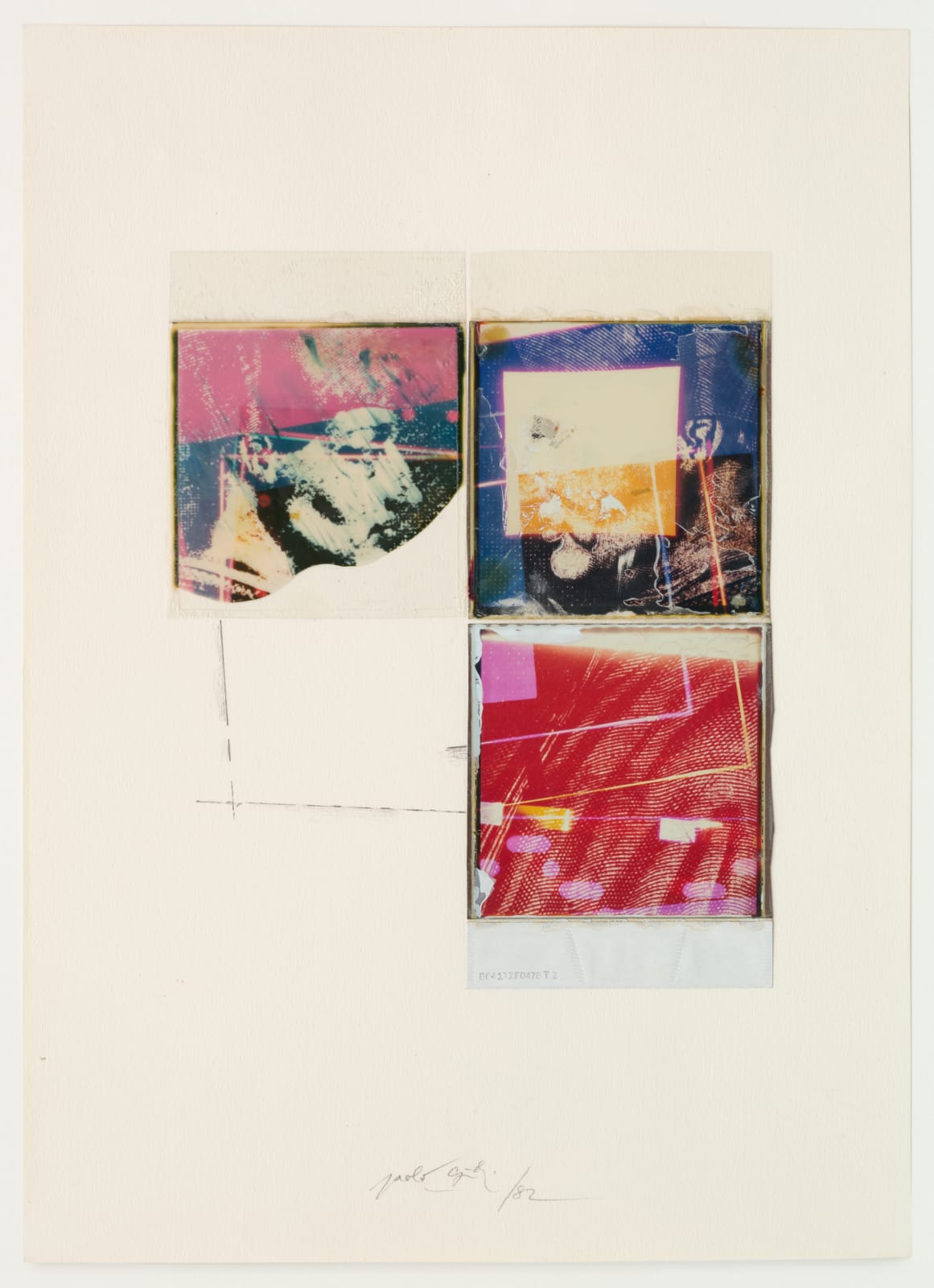 Paolo Gioli, Hommage à Nicéphore Niépce, 1983