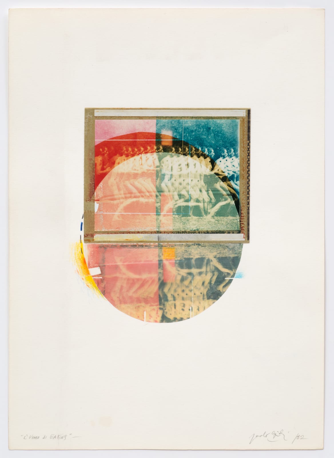 Paolo Gioli, Eakins/Marey L'uomo scomposto, 1982