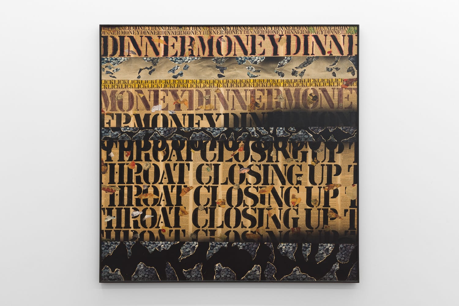 Ian Breakwell, Visual Text No. 2 (Dinner Money), 1969