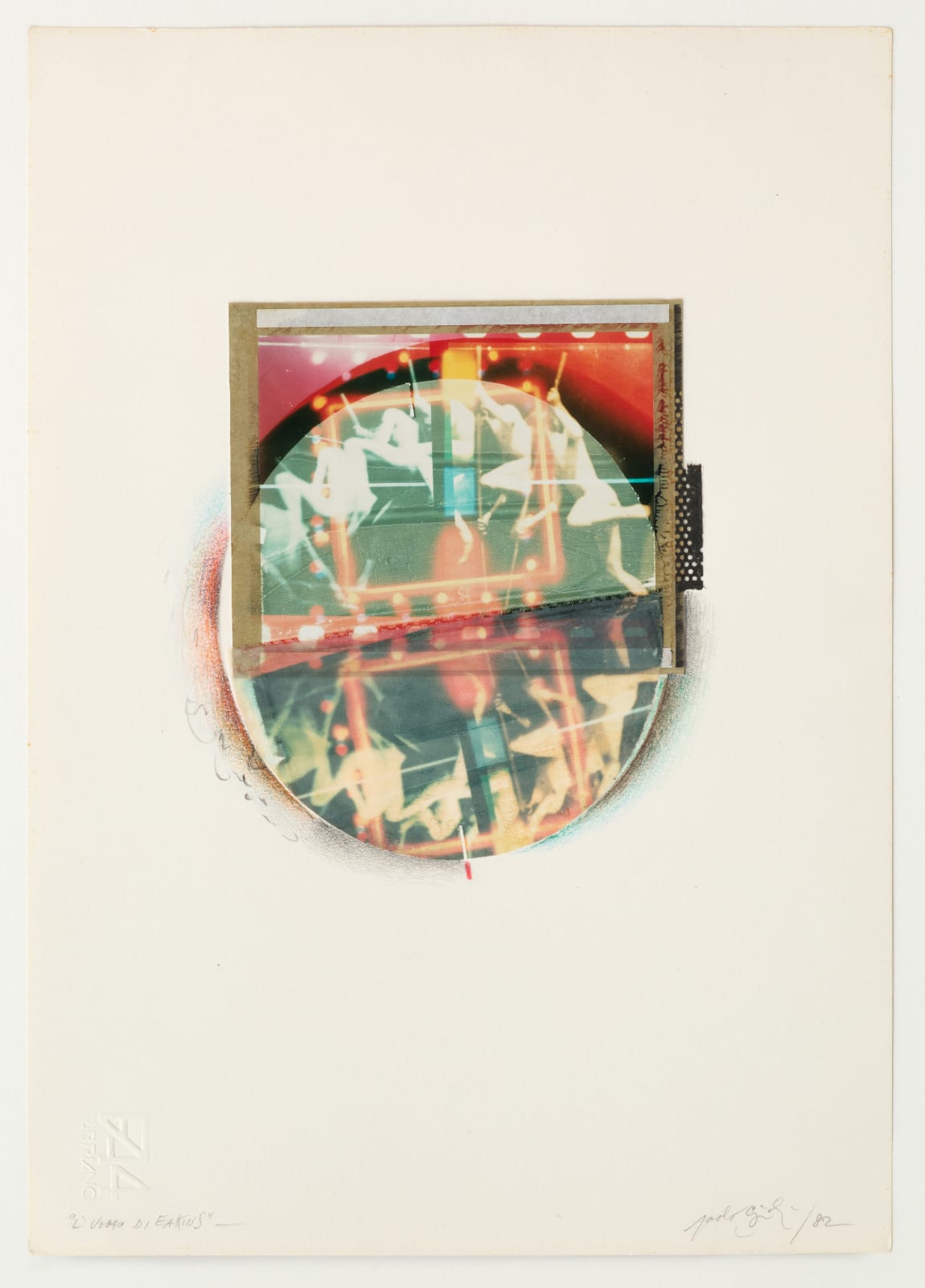 Paolo Gioli, Eakins/Marey L'uomo scomposto, 1982