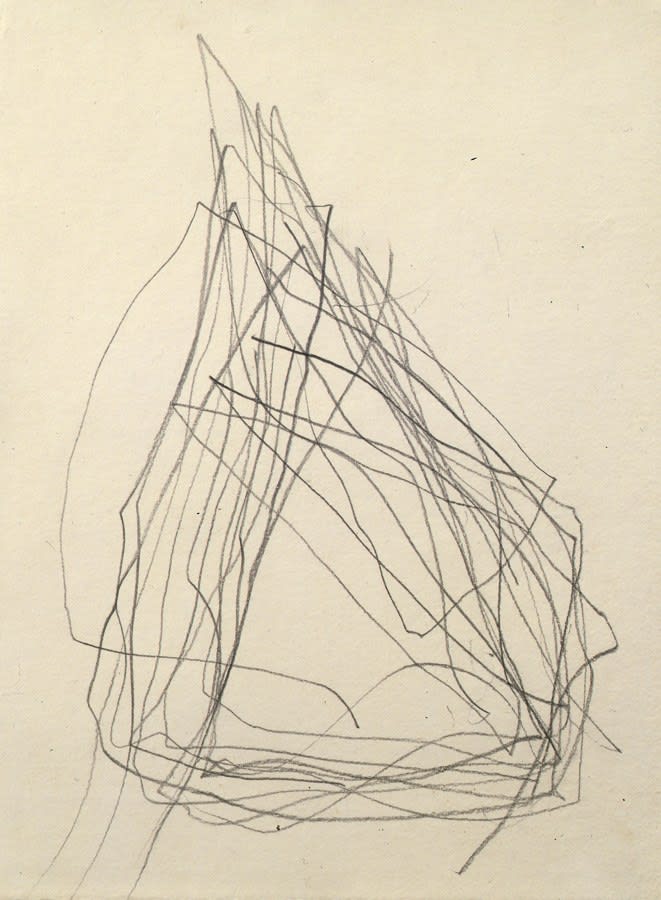 Joan Jonas, Drawing from a performance with Robert Ashley, 2003