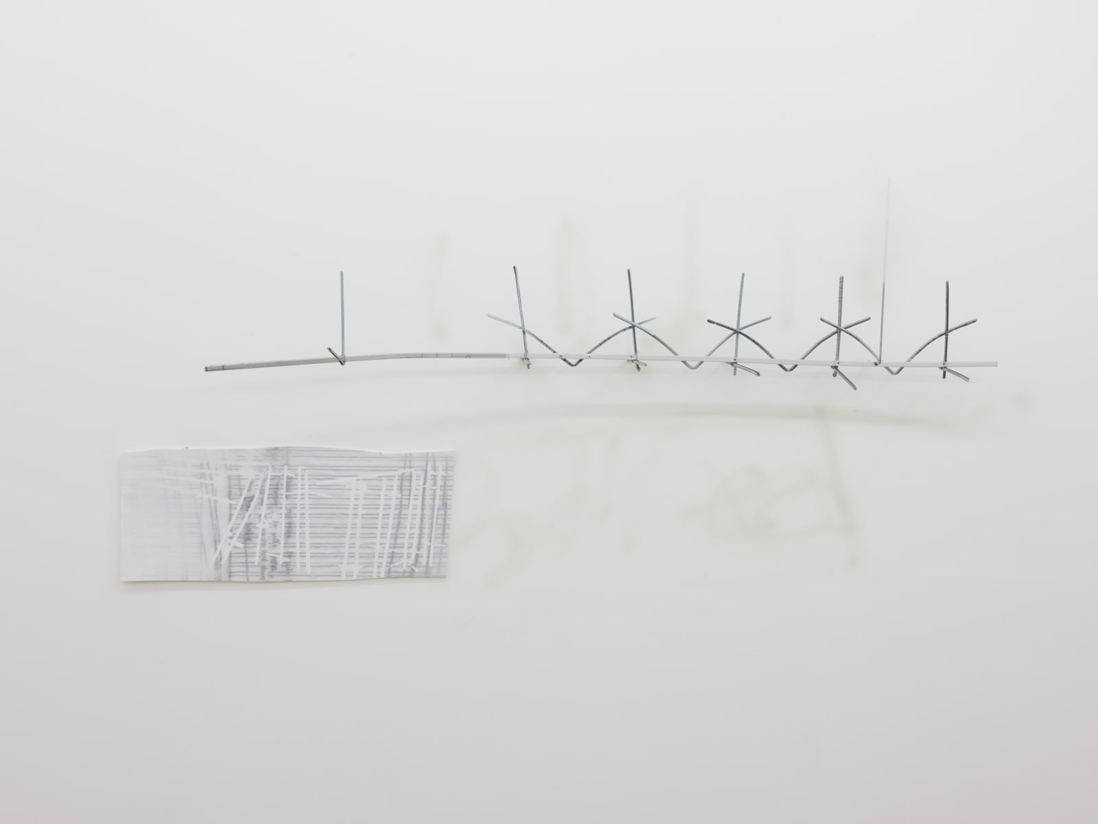 Jewyo Rhii, Fence drawing, 2017