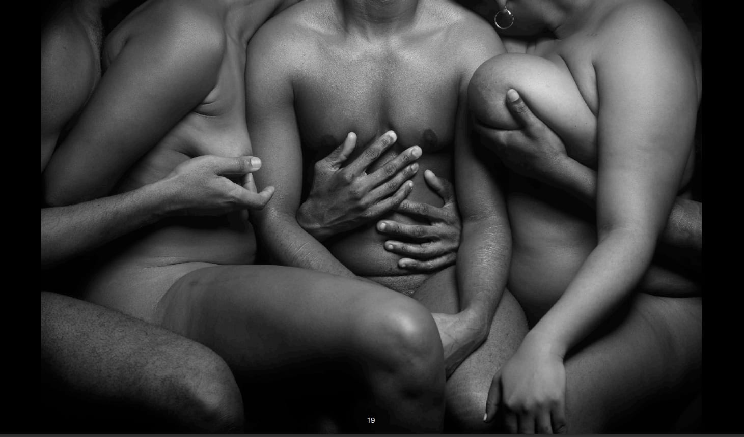 Ajamu X, A Senual Chorus of Gestures VI, 2024