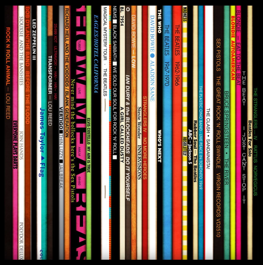 Keith Haynes, Spines 1 – Classics (Aluminium Dibond)