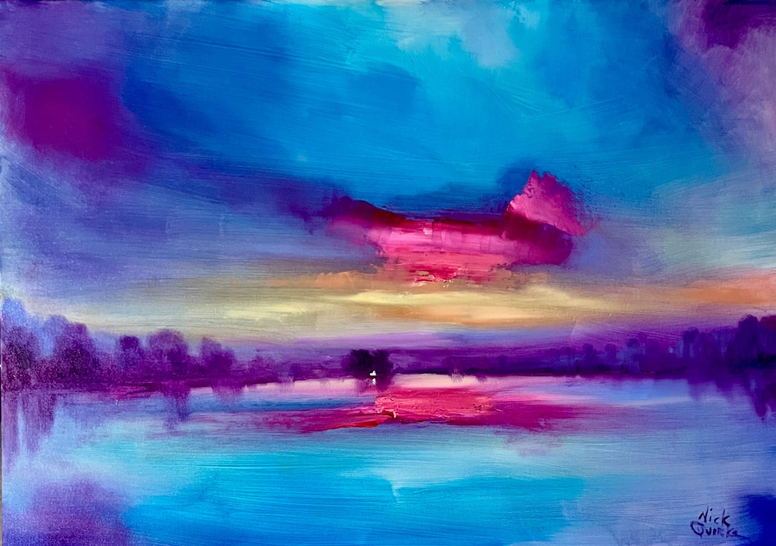 Nick Quirke, Glimmering Haven , 2025