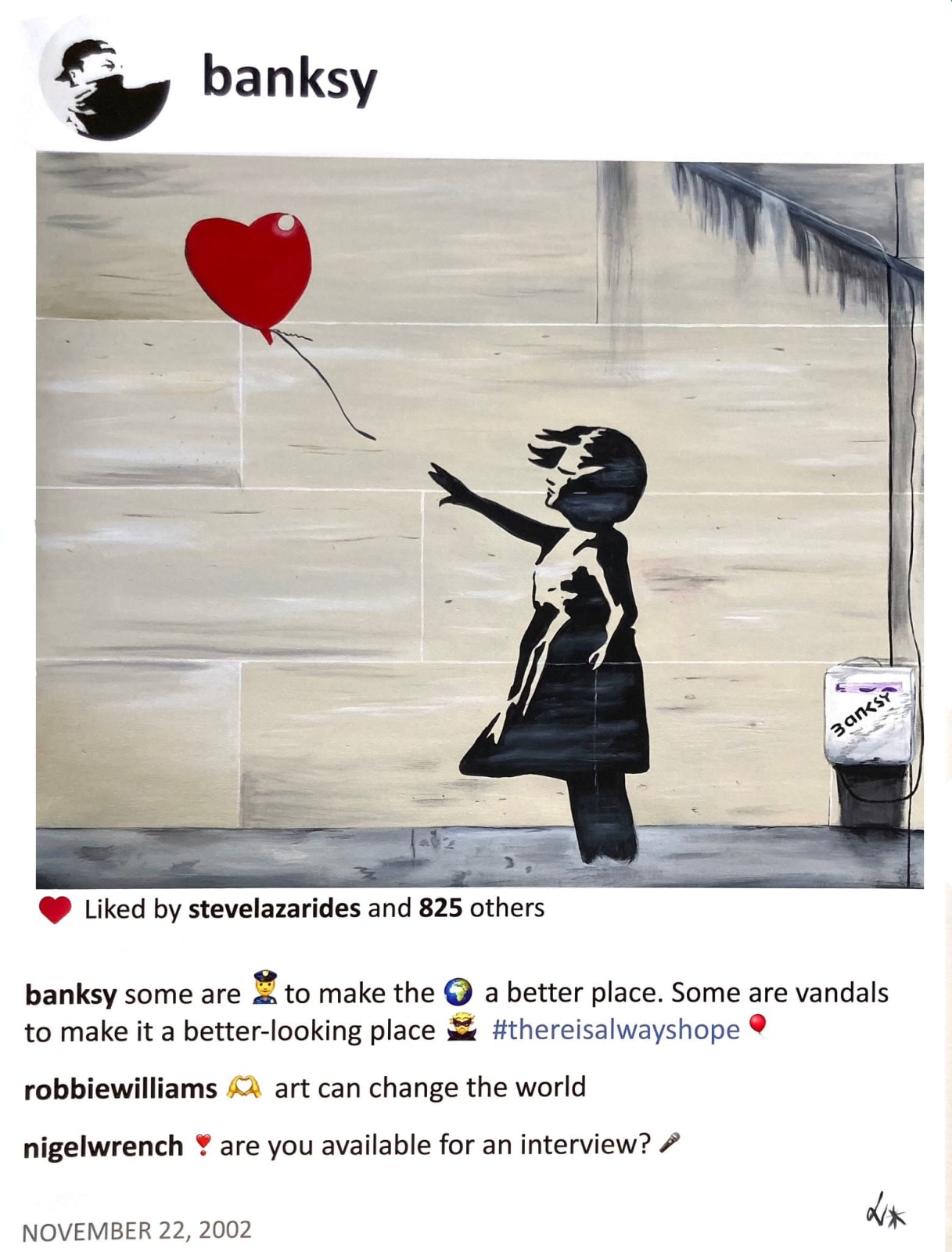 Laurence de Valmy, Banksy the vandal , 2022