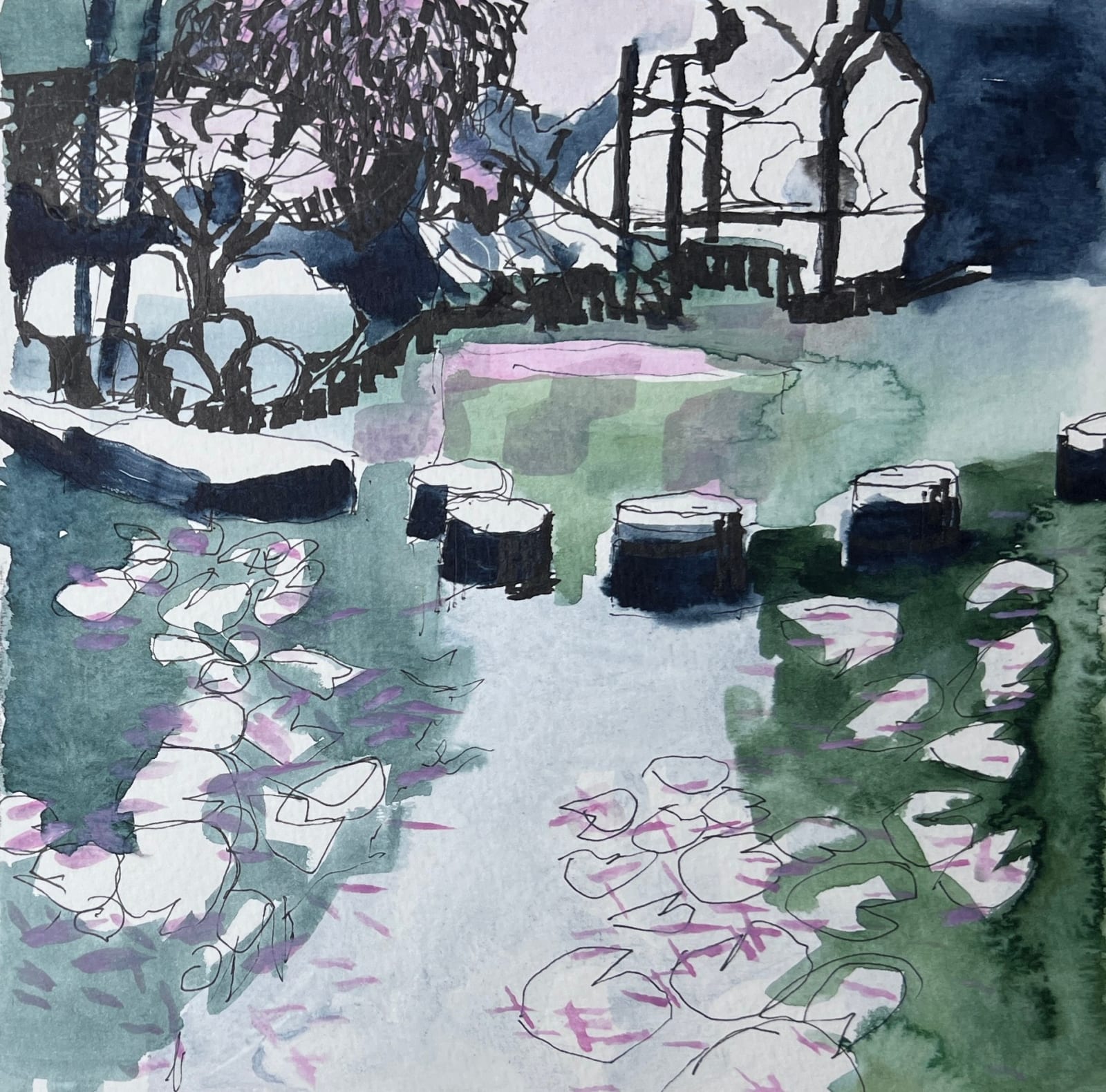 Janet Massey, Okazaki Gardens, Kyoto, 2024