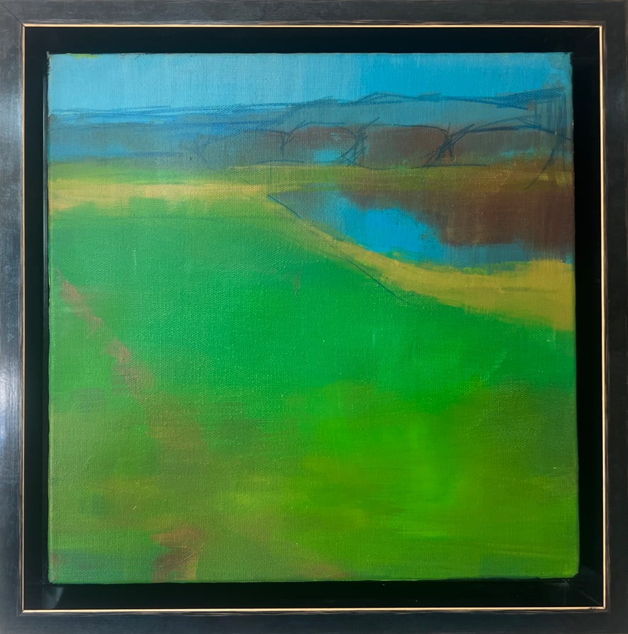 Janet Massey, Far pond, 2024