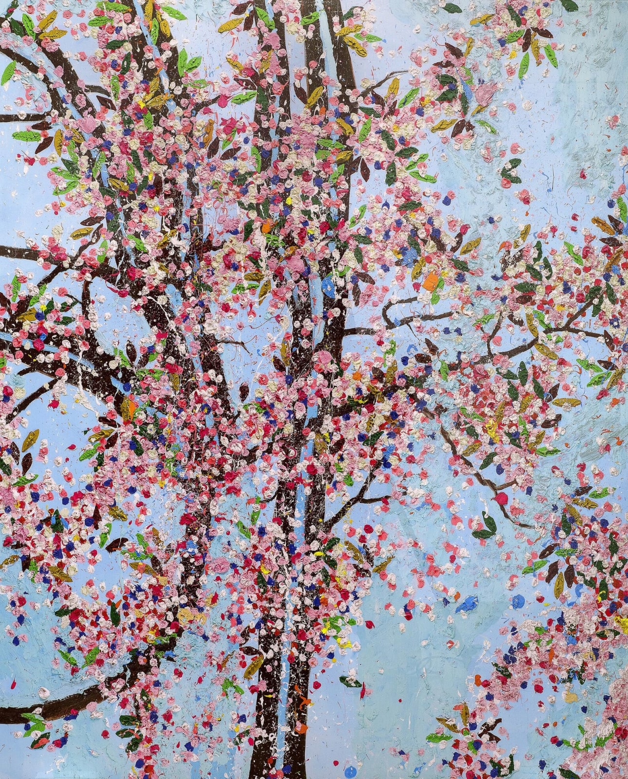 Damien Hirst, Courage (H9-2) Limited edition on metal, from Virtues series, 2021