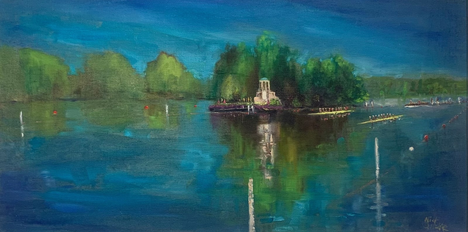 Nick Quirke, Empyrean Sky over the Henley Course